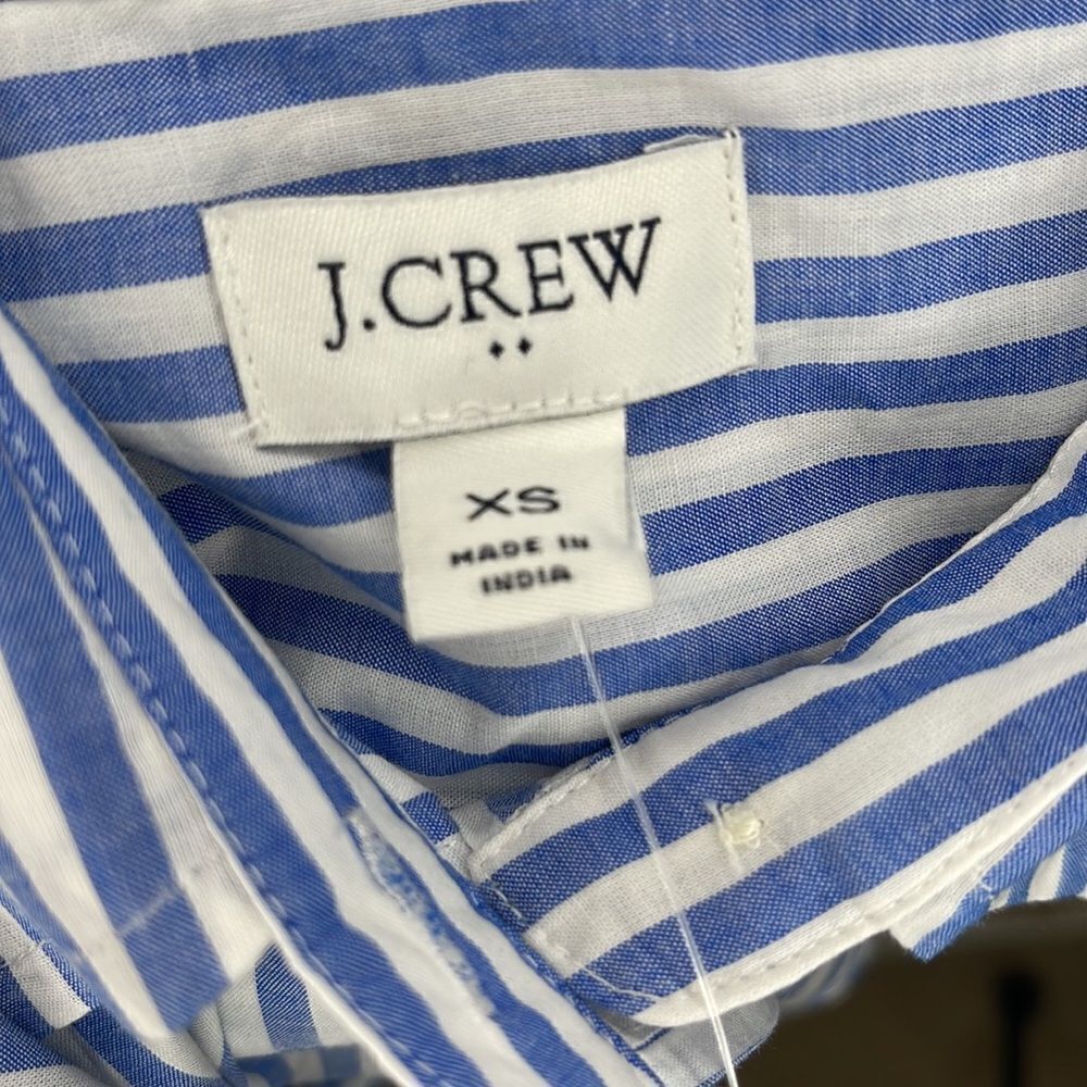 J.Crew High-low Relaxed Button-up NWT - image 7